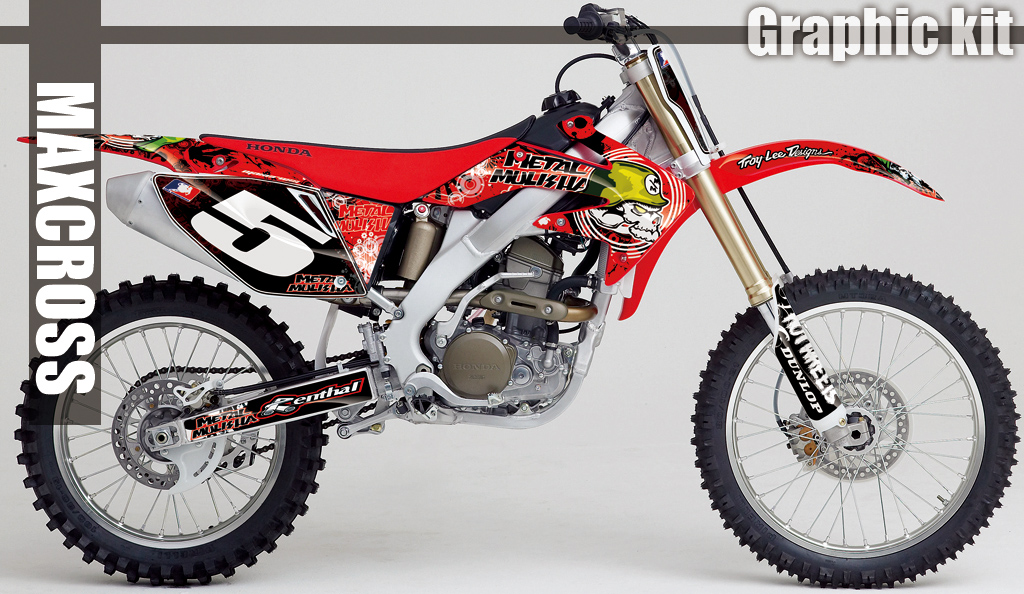 HONDA CRF-R CRF-X 2004-2019 METALMULISHA STYLE